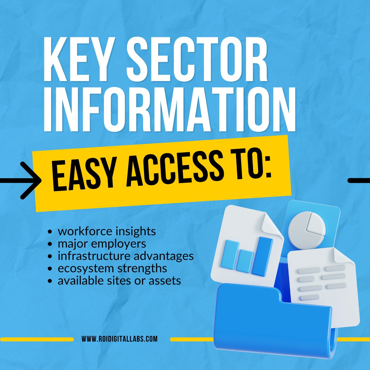 ROIvision's tweet photo. Could an investor seamlessly navigate your region online in under 5 minutes?

Need help evaluating your digital presence? Ask about our AI Readiness &amp; Optimization Assessment.

#EconomicDevelopment #InvestmentAttraction #EDO #SiteSelection #DigitalStrategy https://t.co/9bZSvl6HpI