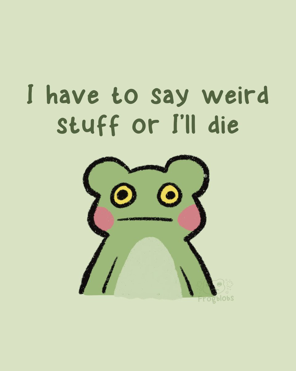 frogblobs's tweet photo. a curse for me and a curse for you https://t.co/h9AiDPtfLS