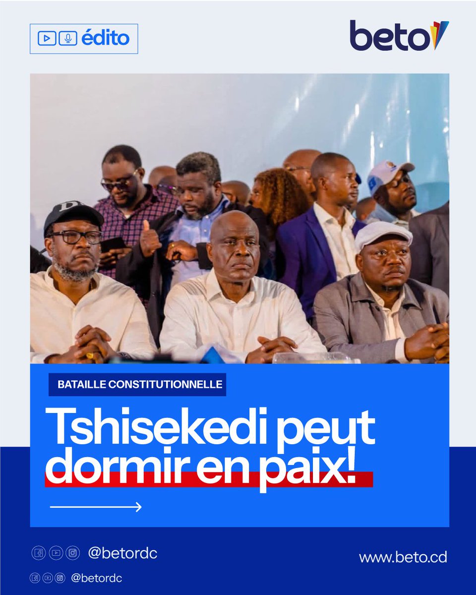 LitsaniChoukran's tweet photo. EDITO de @betordc  / Pourquoi Félix Tshisekedi peut dormir tranquille après la ville morte de l'opposition 👇
https://t.co/TVCd3zSYW6 https://t.co/aKtWmlrtKm