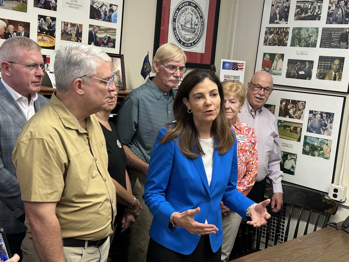 NewHampJournal's tweet photo. "I'm very mindful that who's in the corner office matters, and I say that with humility, because I know that we're still only one election away from becoming Massachusetts, from becoming something that we're not, and that will never happen on my watch."  
-- Gov. @KellyAyotte https://t.co/H2fRFxfVsb