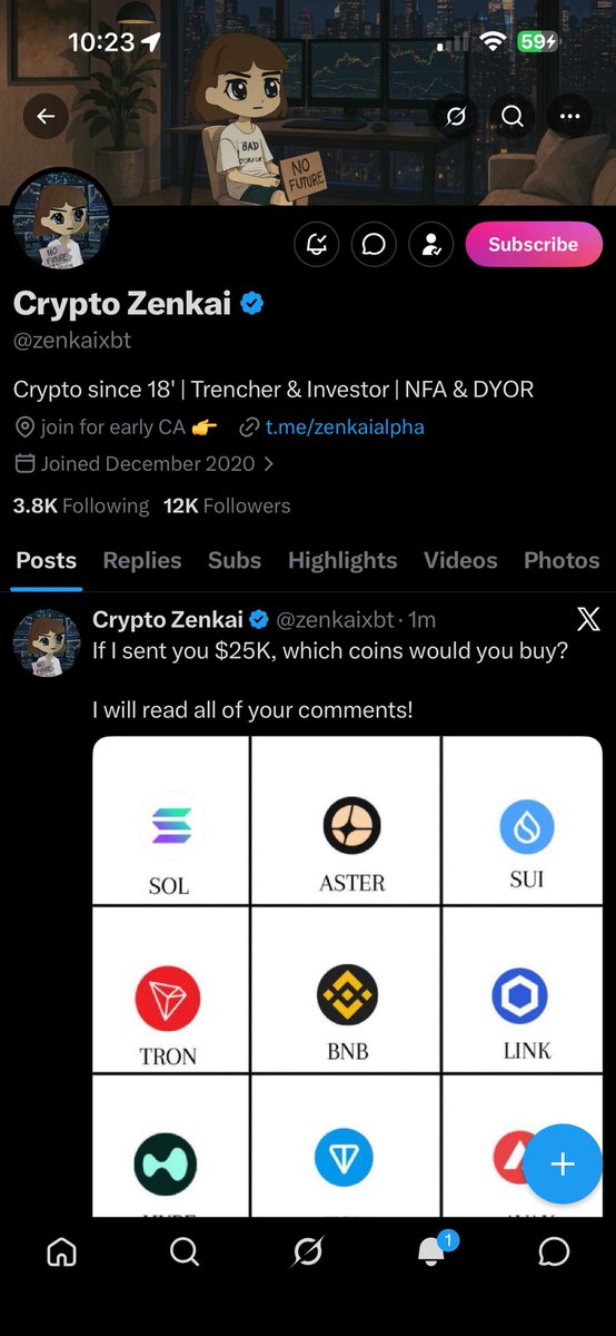 DemeFi's tweet photo. @zenkaixbt Solana
Chainlink
Render
GRT

F5VGaQwQsjRg5Wh3Pxg6nbGx18Cw2epoEtdjh5X3vsQk https://t.co/gl8ngFPMx9