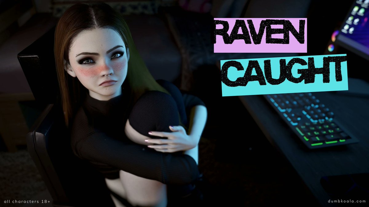 DKDaily69's tweet photo. Raven Caught: Caught alone and mortified, Raven fights embarrassment as desire takes over. Grumpy, flushed, and still riding two more climaxes while you watch. Watch the raw solo reaction now: https://t.co/KaJ6rIDX76 https://t.co/eXISO2jESI