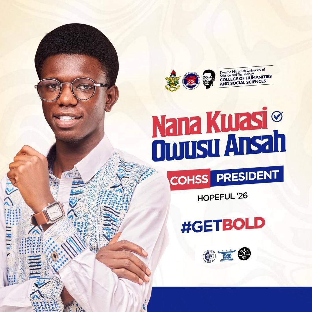 watsuptek's tweet photo. 🦅
Nana Kwasi Owusu Ansah may be out of the COHSS Presidential race due to reports of his inability to submit his nomination on time.

A report is expected from the Electoral Commissioner.

#WatsuptekReport
#ElectionCommandCenter
#KNUSTDecides26 https://t.co/YRrESBKaac