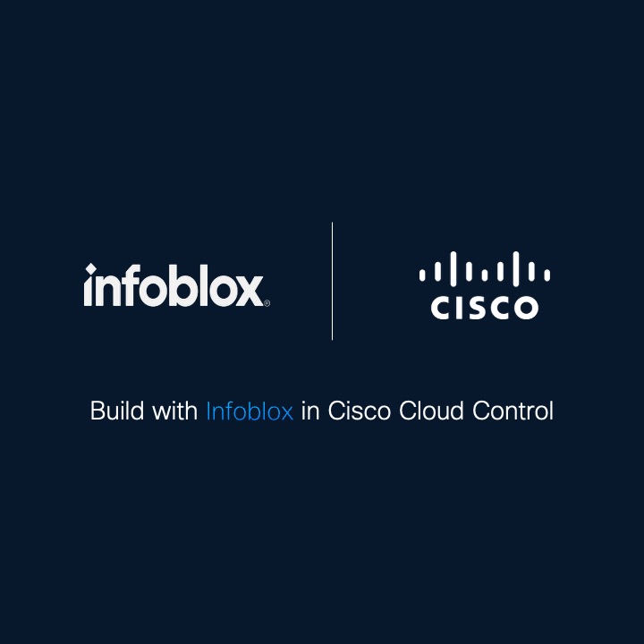 Infoblox's tweet photo. We’re excited to announce that Infoblox IQ is now integrated with @Cisco Cloud Control! Read the blog ➡️ https://t.co/zSDuwJp957 #CiscoLive https://t.co/UElpraaZtm