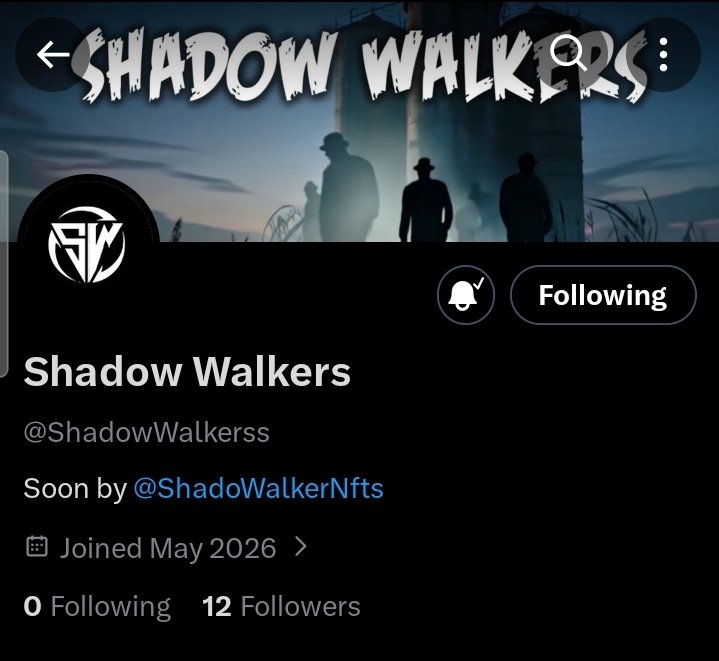 SHADOWALKER tweet media