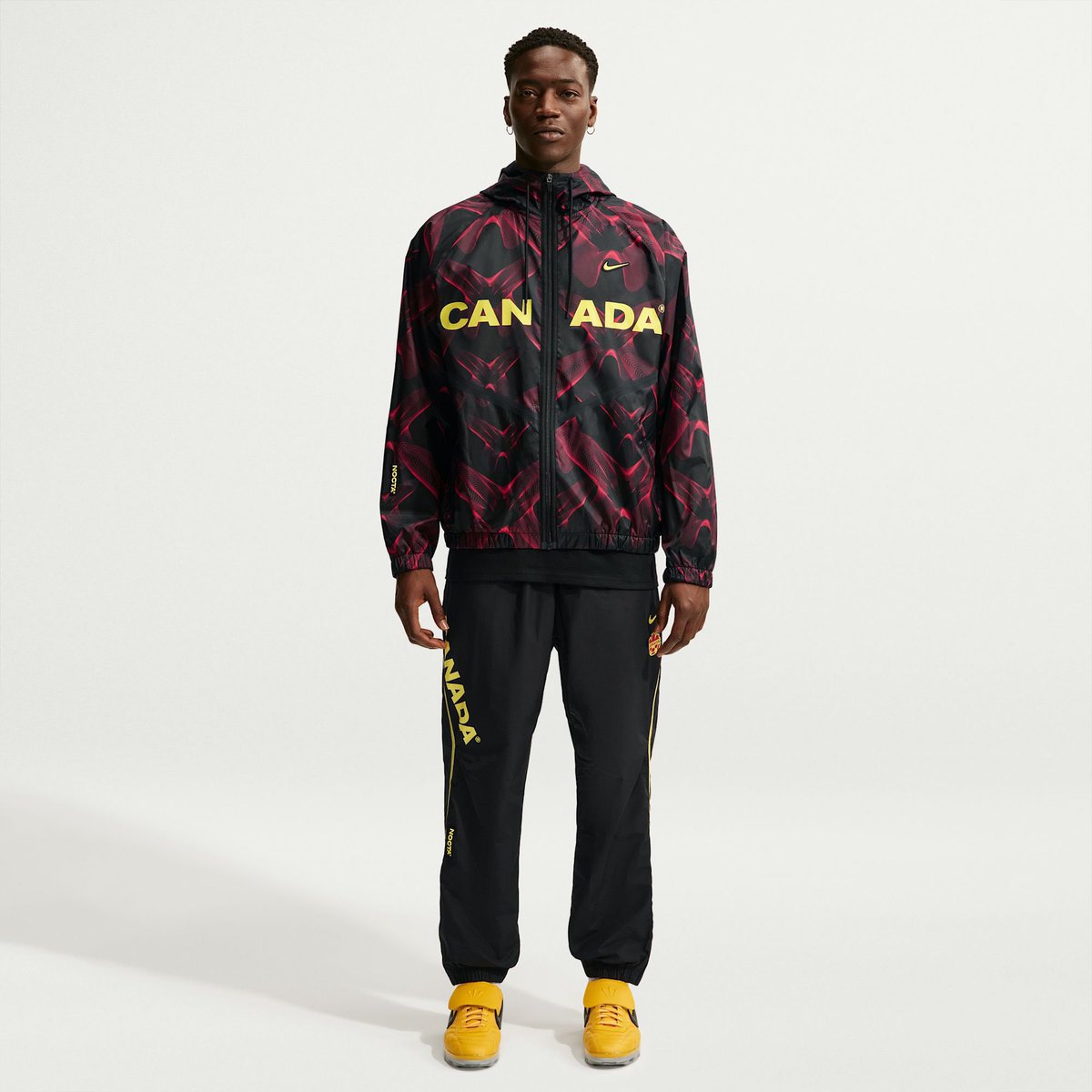 TheToeBox_'s tweet photo. Official. NOCTA Team Canada Nike Woven Track Jacket and NOCTA Team Canada Nike Dri-FIT Anthem Jacket. Releasing June 11, 2026 (NOCTA), and June 16, 2026 (SNKRS/Select retailers). ⚽️🇨🇦🔥

Woven Track Jacket - $135 USD / $170 CAD
Dri-FIT Anthem Jacket - $110 USD / $140 CAD https://t.co/xWYbcszpLn