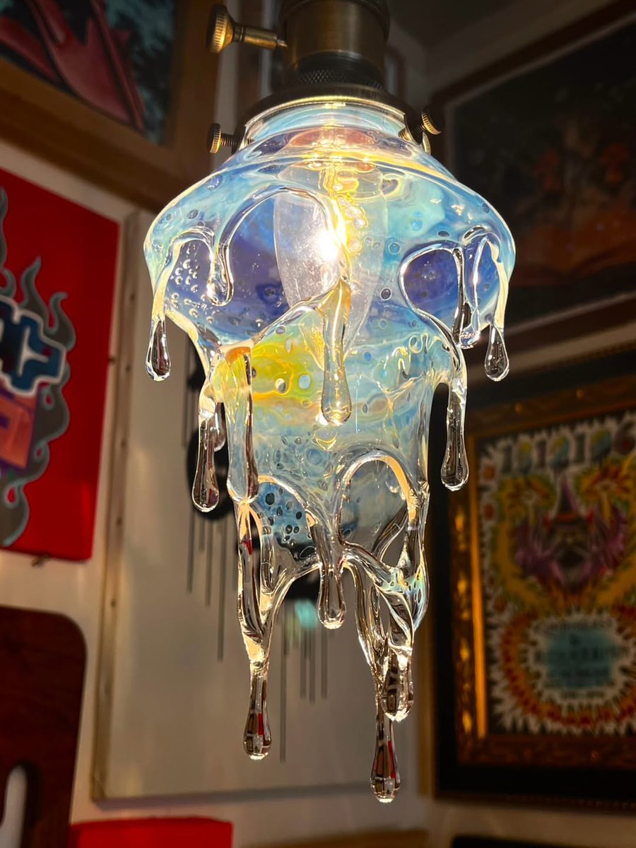 interiorsuckerr's tweet photo. Melting lamps by Kumbhglass https://t.co/qHYc6qfsBi