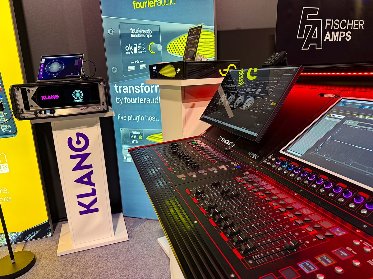 DiGiCo_official's tweet photo. Huge thanks to everyone who joined us at Thomann's Live Days in  Germany! We brought KLANG, Fourier and the Quantum range to Treppendorf. 

Catch us next: https://t.co/UhdEt5GCwp https://t.co/89CtG1zTHi