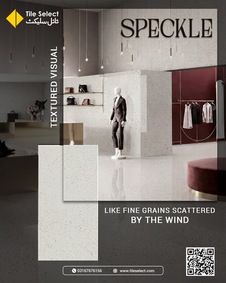 tile_select's tweet photo. TEXTURED VISUAL, LIKE FINE GRAINS SCATTERED BY THE WIND!

Speckle combines delicate grain-like textures with a clean, contemporary finish

03167676156
https://t.co/A1kbL5e6VD

#Speckle #TileSelect #PremiumTiles #ModernInteriors #InteriorDesign #LuxurySpaces #FloorTiles https://t.co/90RxmBKJKZ
