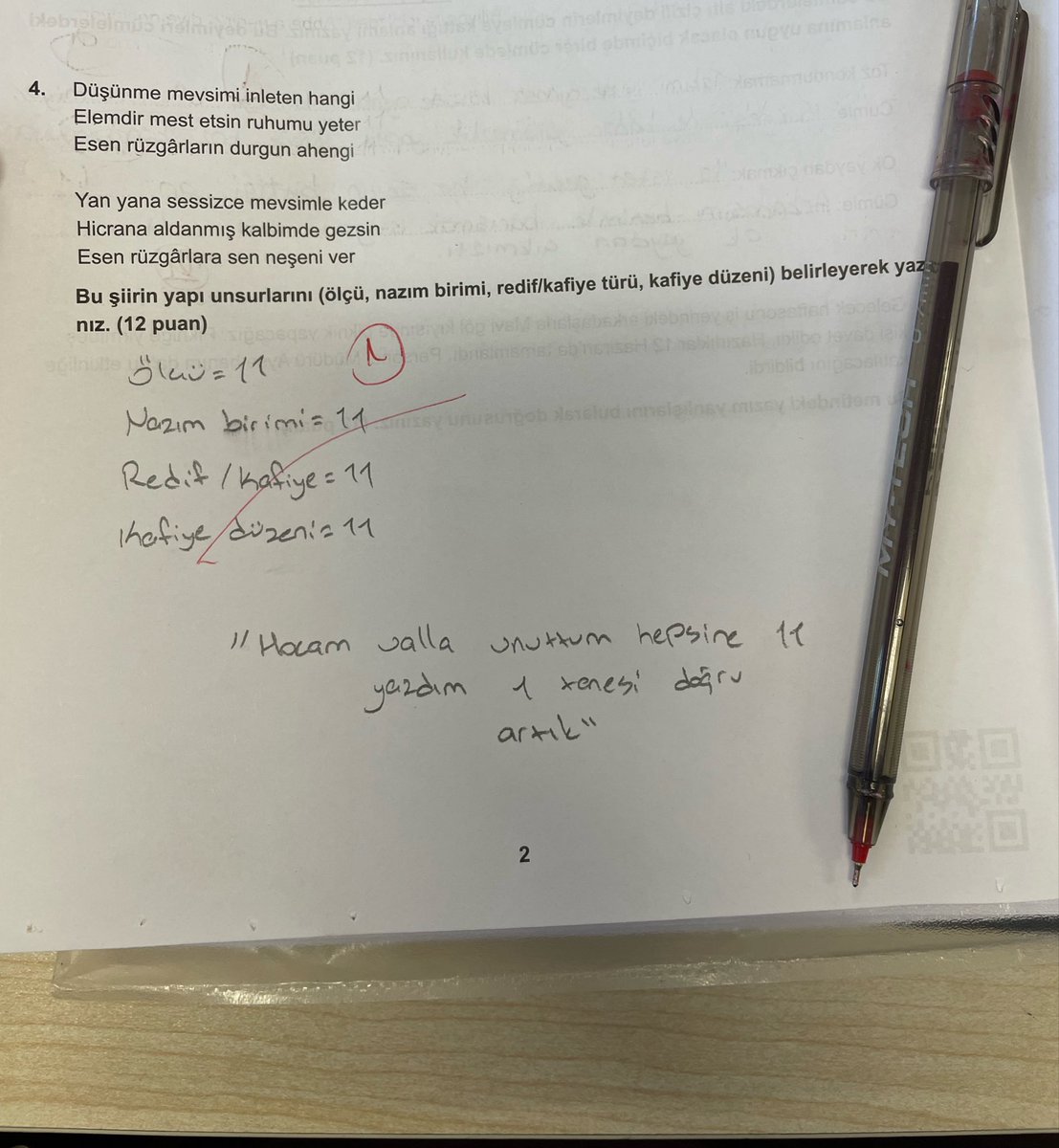 diguldiken's tweet photo. sınavları okurken YA BEN SİZE BUNLARI ANLATTIM YAA DİYE BAĞIRMAK İSTİYORUM. “1 tanesi doğru artık.” ben de 1 puan verdim o yüzden  :d https://t.co/vZ1842lUwh