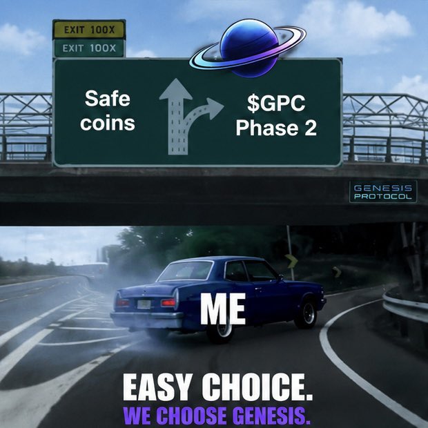 genesis_phase's tweet photo. Earth was only the launchpad.

Phase 1 ✅
Phase 2 🚀

The Genesis journey continues.

🪐 $GPC

#GenesisProtocol #GPCArmy #memecoin #solana #crypto https://t.co/CnD4BCPgUB