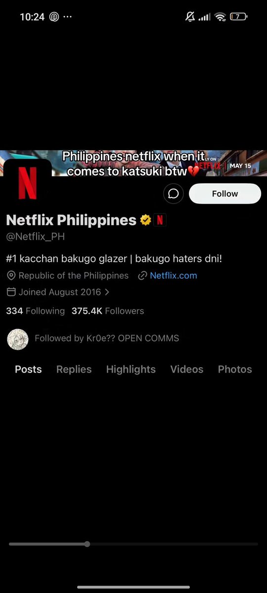 akusemoness's tweet photo. What is it with Netflix Philippines and katsuki bakugo https://t.co/6rdUSvbTsT