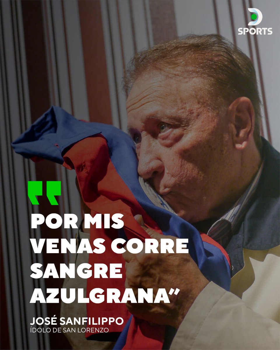 DSportsAR's tweet photo. LAS FRASES HISTÓRICAS DE JOSÉ SANFILIPPO

El histórico goleador falleció este jueves a los 91 años. Su legado en el fútbol argentino será inquebrantable, así como sus dichos icónicos https://t.co/OduRj4fynU
