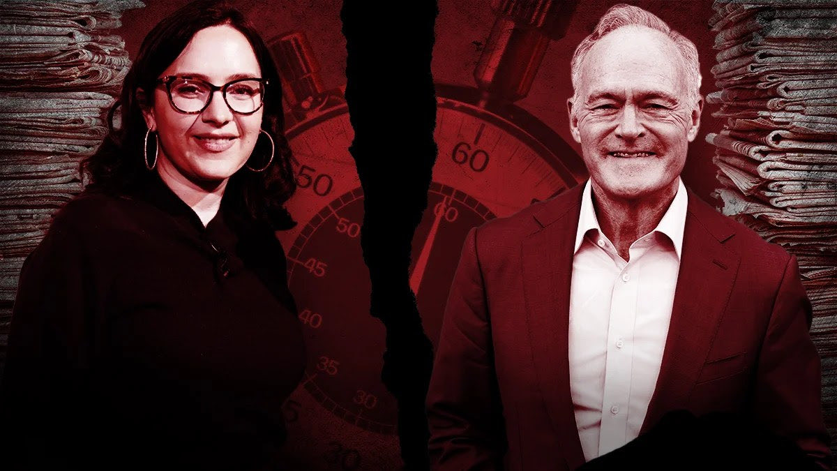 sharonwaxman's tweet photo. New: Bari Weiss Wanted to Modernize ‘60 Minutes.’ Instead, She May Have Killed It | Analysis 
With the blow-up from Scott Pelley’s firing, Weiss continues to squander the storied news program’s biggest asset: public trust https://t.co/9VZsY5qbV7