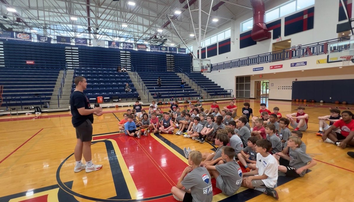 TalawandaBBall's tweet photo. Great turn out for  camp this week 1st - 6th  grade https://t.co/e45iGenjz0