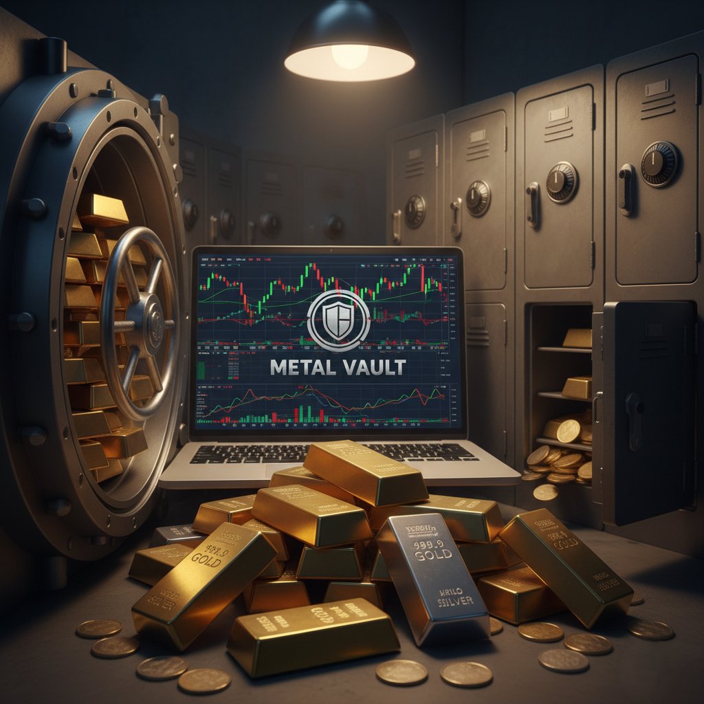 MetalVaultX's tweet photo. 🥇 Physical gold and silver deserve better tools.

MetalVault is your personal hub for managing real precious metals with clarity and confidence.

Track what you own:
• Coins, bars, and collectibles
• Spot price vs. melt value
• Premiums with accurate calculations
• Long-term DCA stacking plans
• Portfolio growth over time

Built for stackers who think like owners, not traders.
Whether you're buying your first ounce or building a serious vault, MetalVault helps you stay organized and informed every step of the way. 🔐

🔗 https://t.co/ybvrJj4ej9
More powerful features are on the way 👀

#Gold #Silver #PreciousMetals #Bullion #Stacking #MetalVault #GoldInvesting #SilverStacking