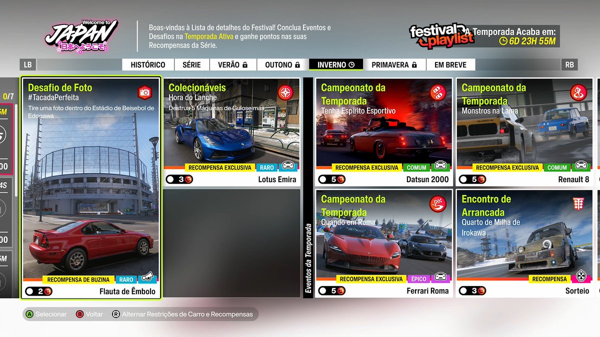 vingadorbrambz's tweet photo. Começou a nova série Forza Horizon 6 INVERNO https://t.co/lJwlFb5fS5