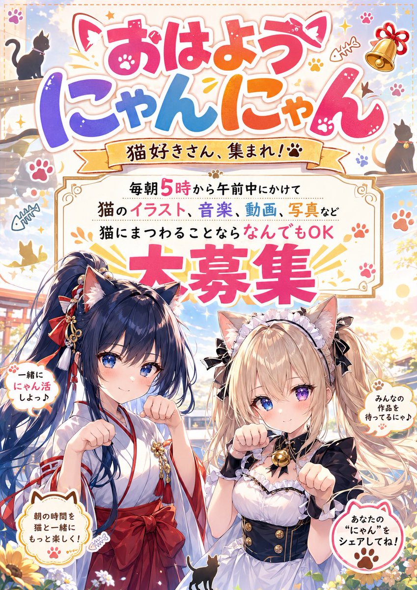 shiromame0304's tweet photo. @p_en_pen #おはようにゃんにゃん
よろしくお願いしますにゃん https://t.co/RYjbPTNHY9