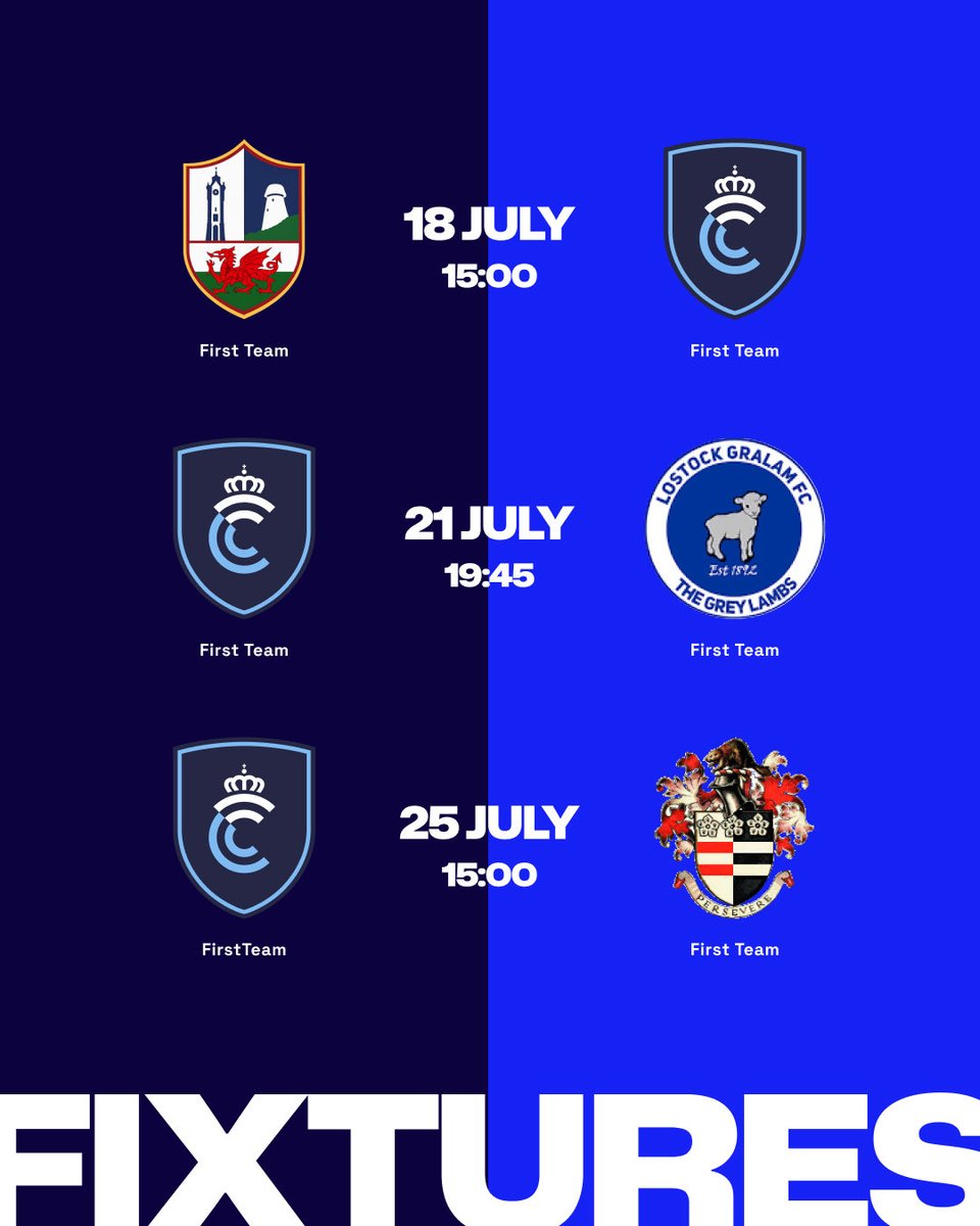 CreweFC's tweet photo. 🕹️ 𝗡𝗲𝘅𝘁 𝗟𝗲𝘃𝗲𝗹 𝗟𝗼𝗮𝗱𝗶𝗻𝗴…

⚽️ Ahead of life in the @nwcfl, @VickersAdam &amp; @JoePointon’s First Team have a busy pre-season programme lined up… 

🏠 @TheDabbers
🏠 @WinsfordUnited
🅰️ @AFCNORTONoffic 
🅰️ @LlangefniTownFC
🏠 @thegreylambs 
🏠 @dentontown_fc https://t.co/GjKRIc0SEU