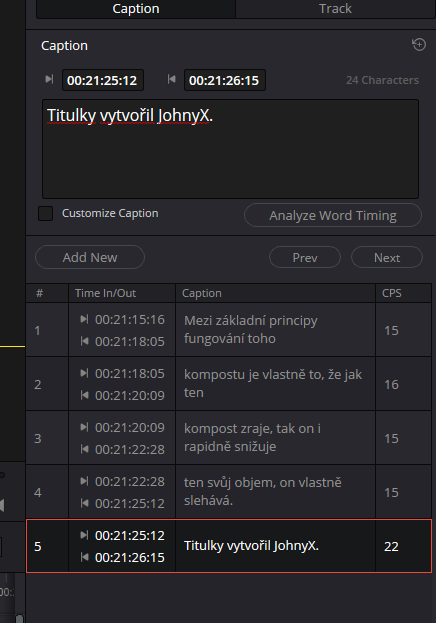 SuprPeta's tweet photo. Testing DVR 21 and their new AI transcription engine (for Czech language) seems hallucinating exactly how Whisper AI did. So if this is used, the transcribe quality for czech lang is best possible (much better than in DVR 20). https://t.co/gvC6EgQxNn
