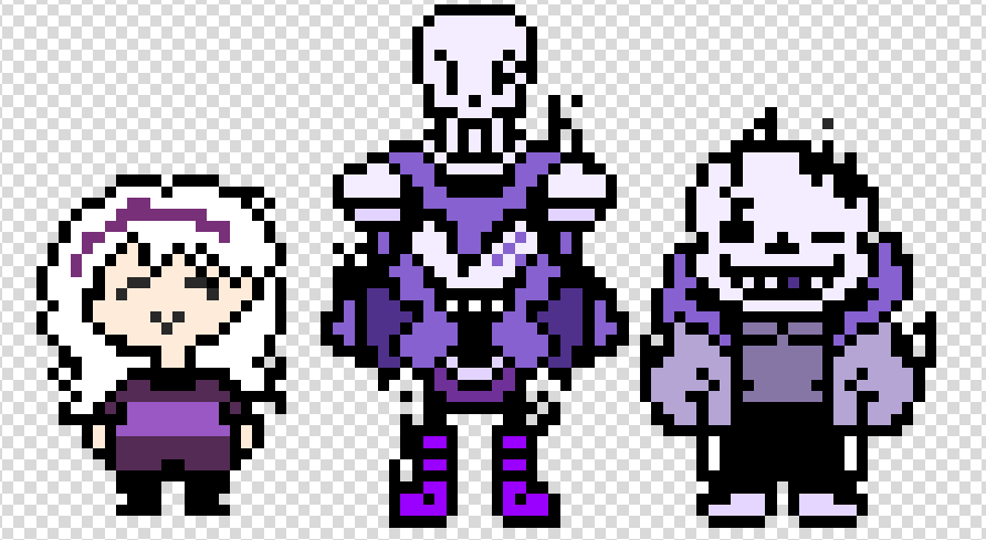 MintyGradient's tweet photo. UT au thingy, idk why i made these. probably bored, lol. https://t.co/UuJxmgL8dD