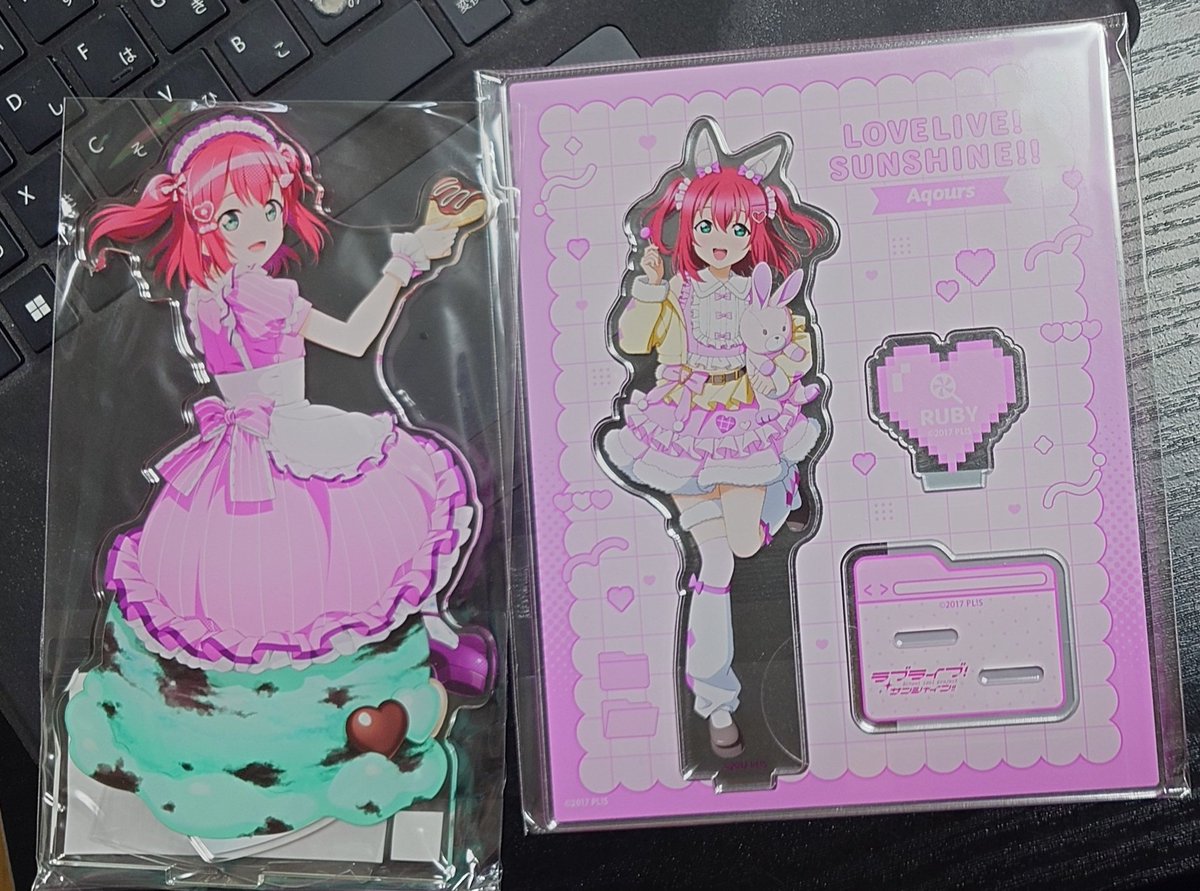 黒澤ルビィちゃんのアクスタを買った。かわいいので