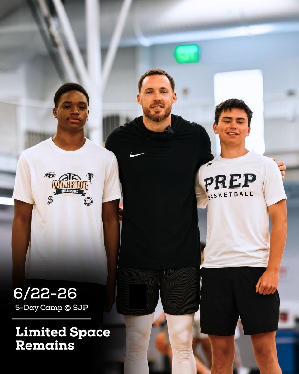 pcfoundation24's tweet photo. Summer hoops are almost here. 🏀

Our 2026 Pat Connaughton Foundation Co-Ed Basketball Camps at @stjohnsprep are filling up fast, with limited space remaining across all three sessions.

Secure your spot today: https://t.co/DkgUVHhYPs

@pconnaughton @CoachCrotty @MiddlesexMagic https://t.co/80zIEJ1ee0