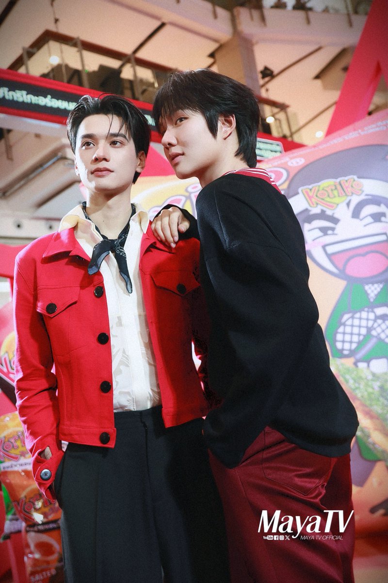 mayaonline2002's tweet photo. เก่ง หฤษฎ์ #KengHarit และน้ำปิง นภัสกร #nampingster รับตำแหน่งพรีเซนเตอร์ KORIKO “Keng & Namping”✨ พร้อมเปิดตัวอย่างเป็นทางการ  เผยเตรียมลุย "เขมจิราทัวร์ 4 ภาค" ขอบคุณทุกโอกาสดีๆ ยิ้มรับปีทองแบบแพ็คคู่

Interview📽🔗https://t.co/oGhjznBRxZ

KNP 1ST PRESENTER KORIKO

#MAYATVOFFICIAL
#KORIKOxKengNamping
#KengNamping #เก่งน้ำปิง 
#โกริโกะสาหร่ายของคนนอกกรอบ 
#โกริโกะอร่อยนอกกรอบกับเก่งน้ำปิง