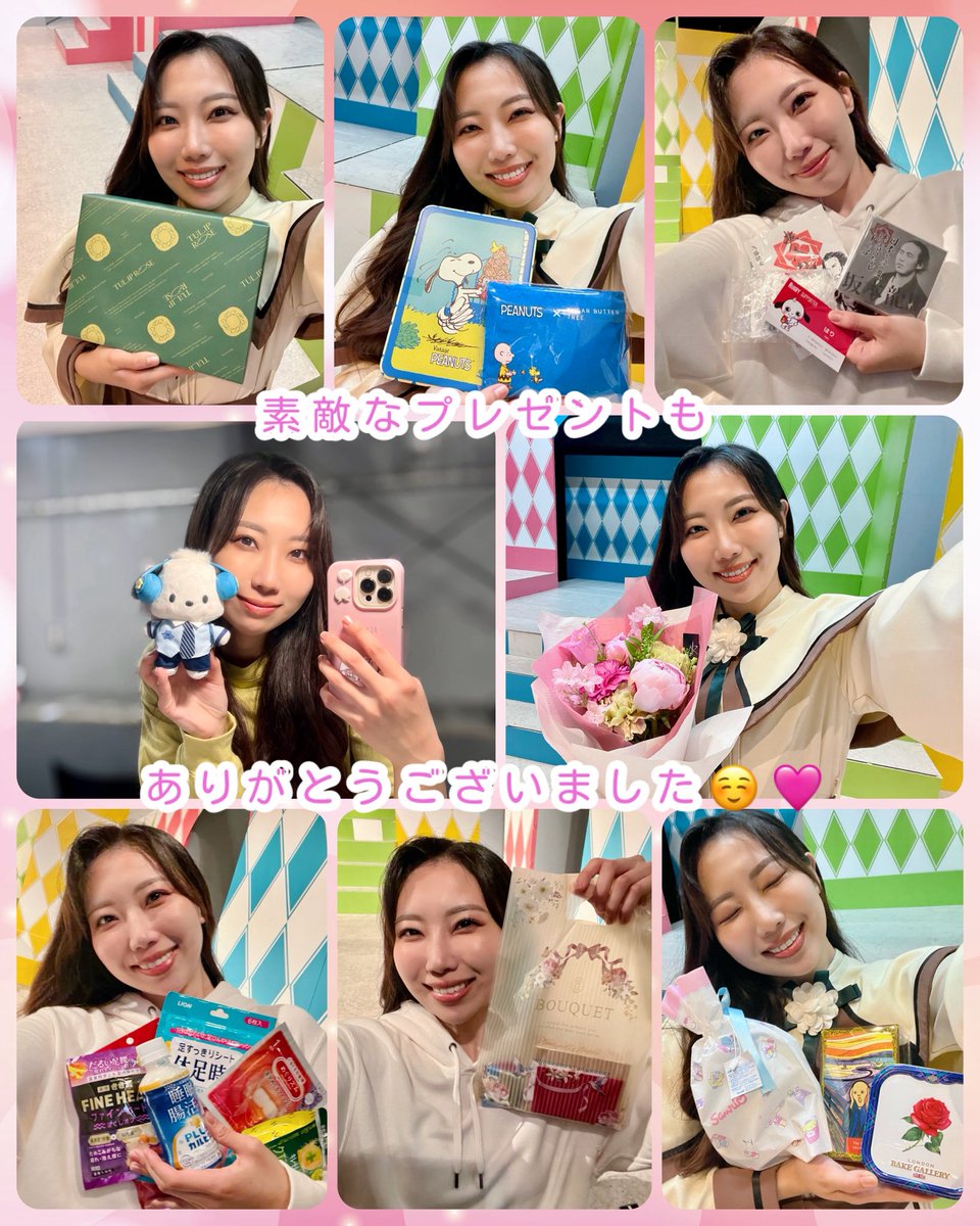 mokoopy's tweet photo. 💐推し花💐
ありがとうございました🥹✨
とっっても嬉しかったです❣️

プレゼントもありがとうございました😌
美味しいや可愛いに癒されました〜❤︎

みんなが観に来てくれたり、
応援を届けてくれたりするおかげで
いつも頑張れています！！🙇‍♀️✨

#お嬢様はバンドがやりたい 🎤🎸A雲雀 https://t.co/OLZZQijhcC
