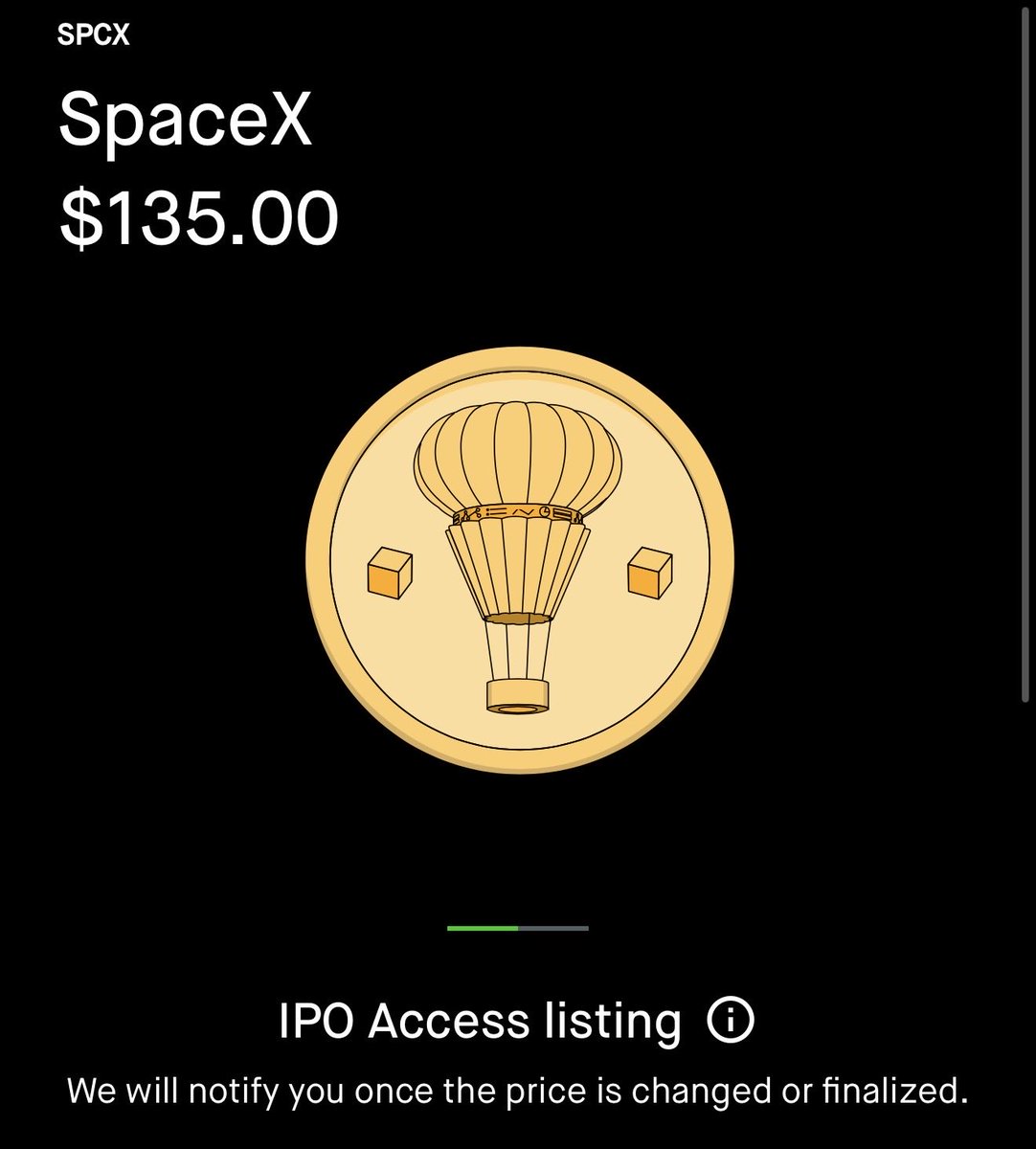 TradingThomas3's tweet photo. $HOOD now allows you to request SpaceX IPO shares, it will be live on 6/12 👀 https://t.co/RDHnd0Ps9n