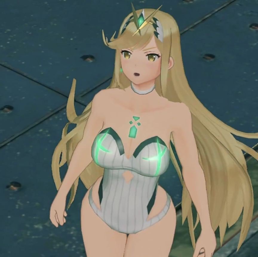VallerieMomo's tweet photo. Mythra is so cute and deserve more love! 💛 https://t.co/r8zyCrt8yp