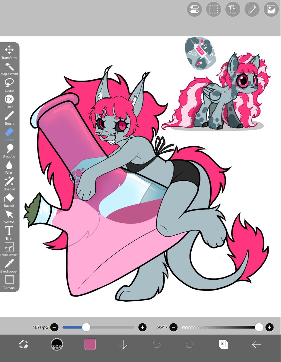DCIHDOESART's tweet photo. (WIP) Lowkey if I made this a ych, would anyone be interested? 

#ych #furry #art https://t.co/GmnH8qlyMF