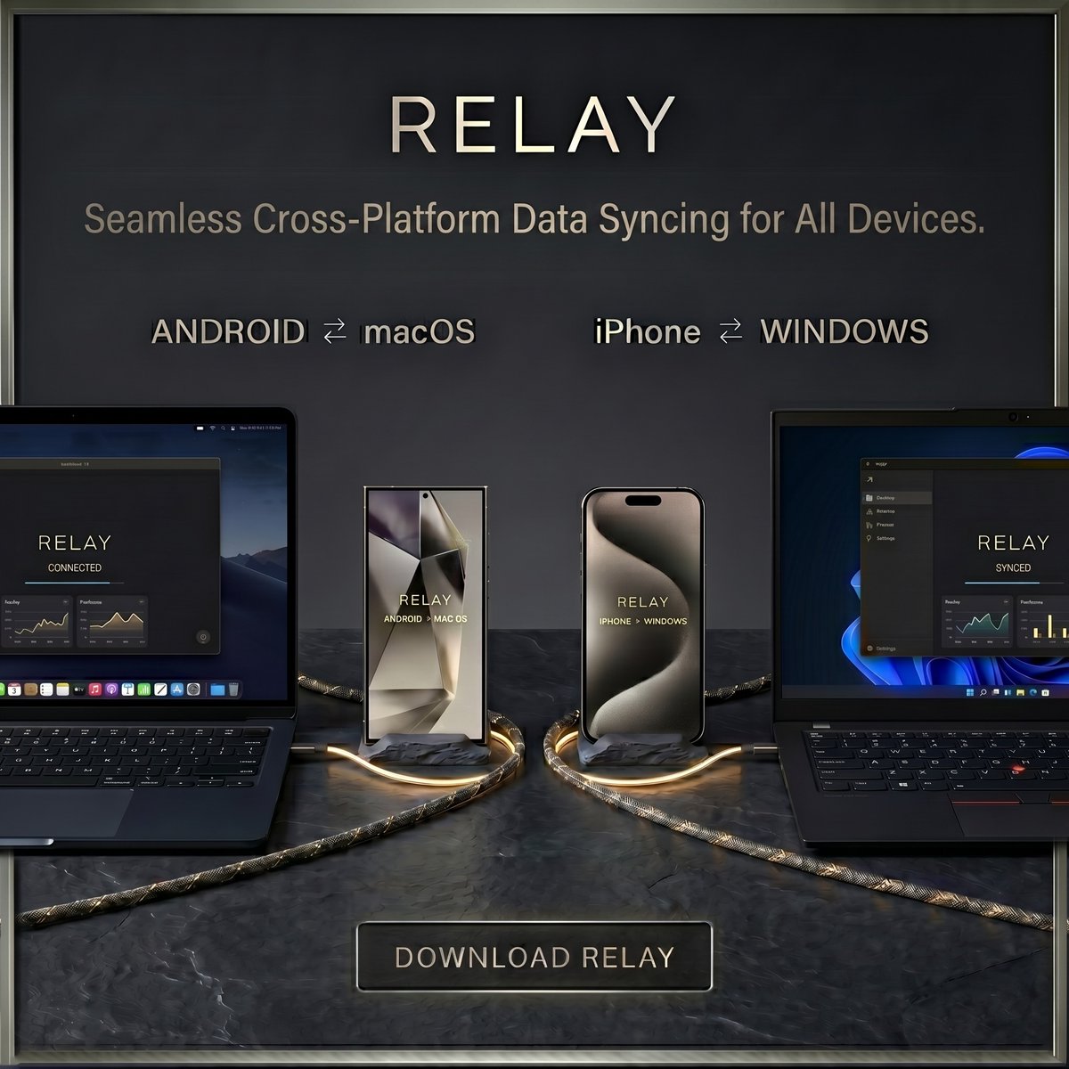 arianinhasehoo's tweet photo. Keep your workflow continuous on any screen.

RELAY provides seamless data transfer, file sharing, and task management across Windows, Mac, iOS, and Android.
👇 Get started