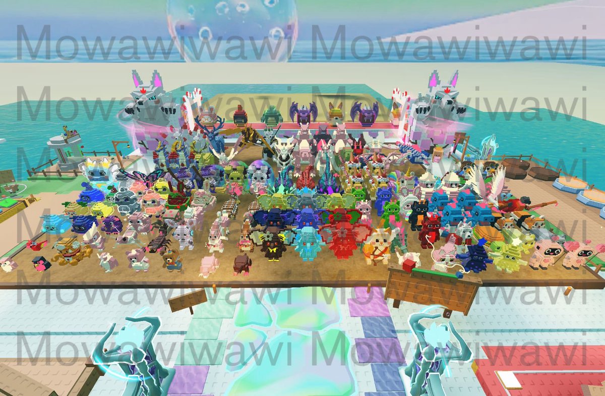 vamadealm_'s tweet photo. WTS Pet and Egg Build a Zoo 🐰

🥚Egg Bella Slime — 1.2k
🐻‍❄️ Pet 1m/s (clean) — start from 8k
🐻‍❄️ Pet 1m/s (+mutasi cuaca) — start from 6k
🐻‍❄️ Paket Earning 30 pet (500k/s) — 15k

Ready juga NEW pet kinyis-kinyis dan limited ^^ DM for detail 💗 https://t.co/u3510NMdC9