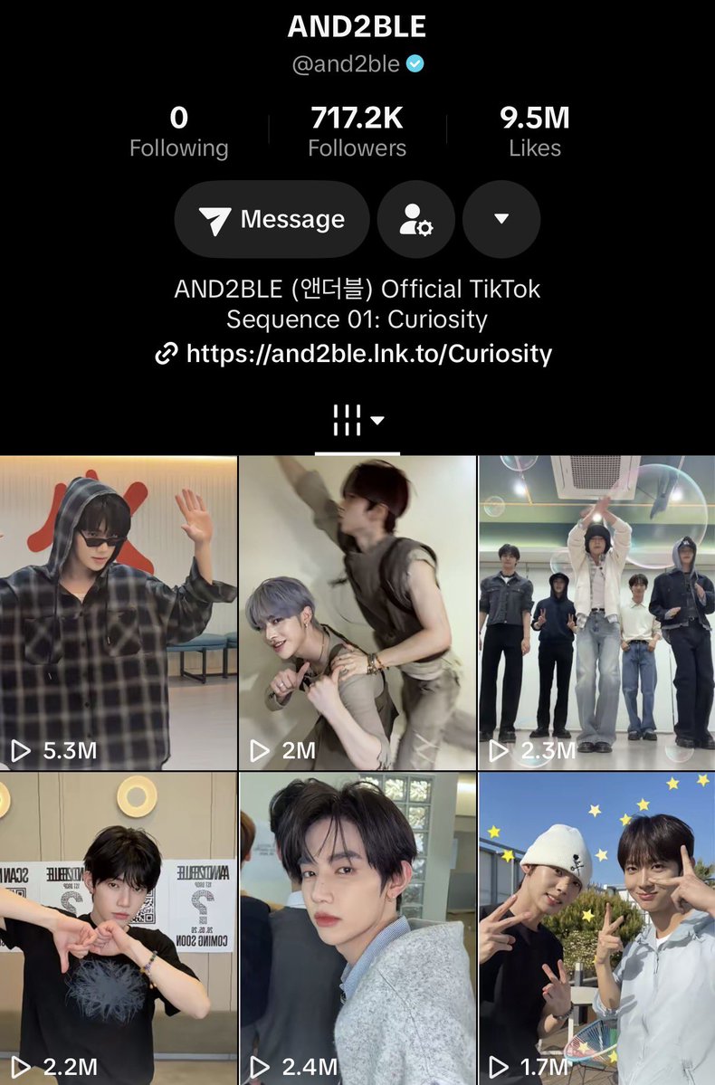 bobaruirui's tweet photo. this boknyangz vid bout to reach #1 most popular tiktok on their page before ricky even gets his first dance challenge with other idols broo https://t.co/rgJBjb4W17