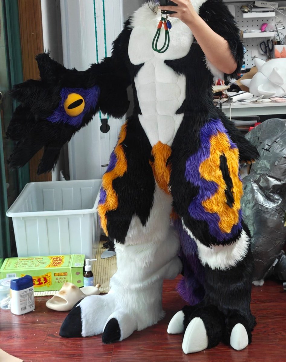 yeyajialan's tweet photo. 😝😝😝
#yeyajialan
#fursuit https://t.co/YmzB0oBENS