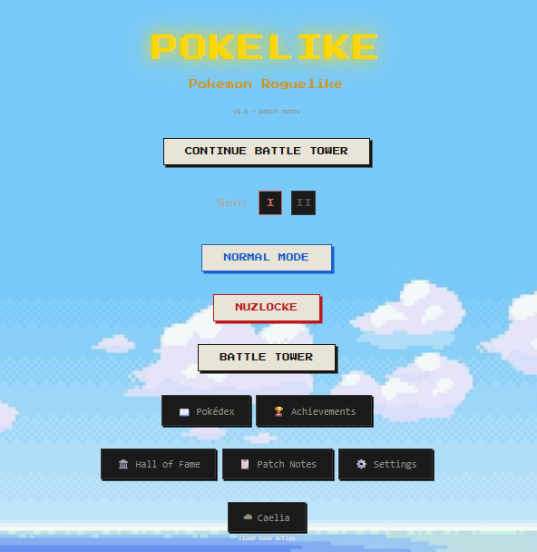 MillenaryHeart's tweet photo. So I tested Pokélike, a Pokémon Roguelike with oversimplified battles yet rough fights over and over.
Game link :
https://t.co/PF9YMu5xZj

I got lucky on my first winning run, getting both Mew and Mewtwo. Makes you want to collect all of Kanto's Pokédex!
#Pokémon #Pokélike https://t.co/mKEoMDPiw8