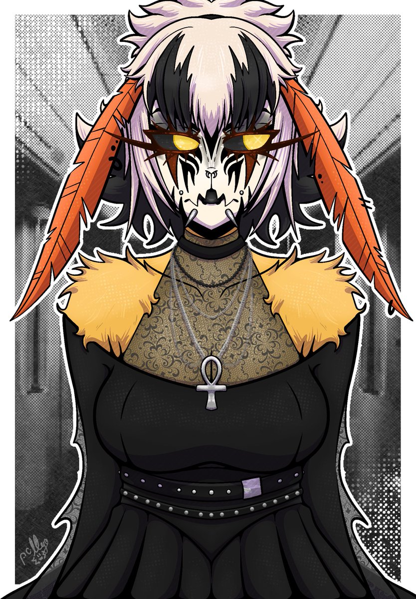 polly_anthera's tweet photo. 𝖓𝖔𝖙 𝖎𝖓𝖙𝖊𝖗𝖊𝖘𝖙𝖊𝖉… 🖤🧡

#antherART #illustration https://t.co/ElOXklSOnA