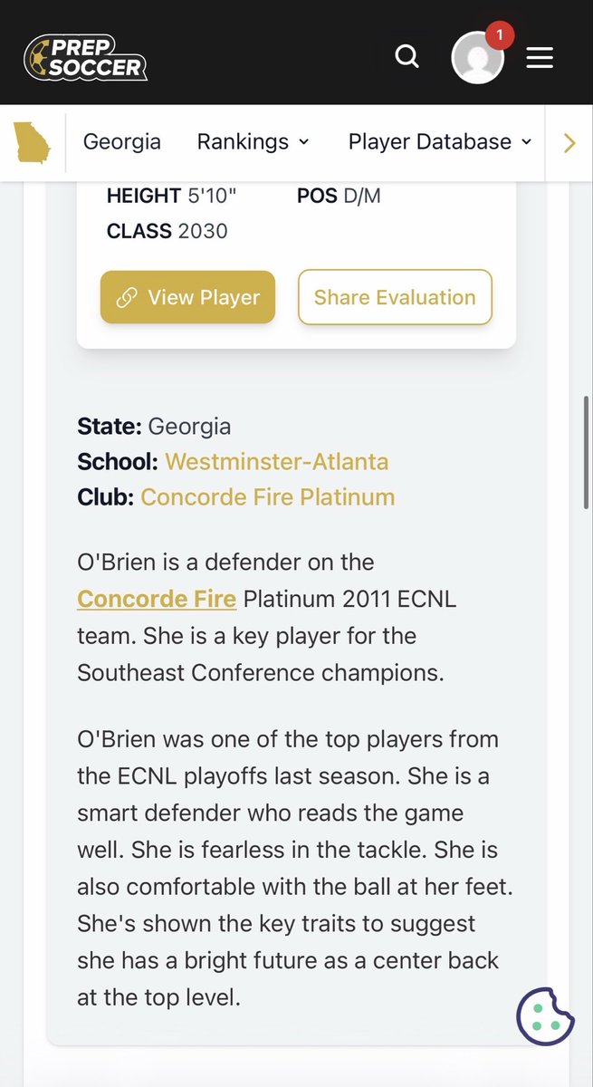BerkleyObrien6's tweet photo. Thank you @JREskilson and @PrepSoccer for the mention!! https://t.co/eXMaP0zNTP
