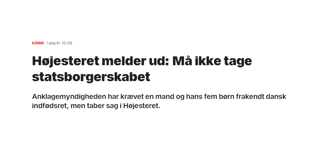 cyrus_razavi's tweet photo. Når Højesteret siger, at statsborgerskab opnået ved svig alligevel ikke må fratages, er det ikke bare én sag.

Det er præcedens.

Signalet er brutalt enkelt:
Svindel kan betale sig.
#dkpol #dkmedier

https://t.co/cZr2iYp9Q7 https://t.co/SZFyM5HcJN