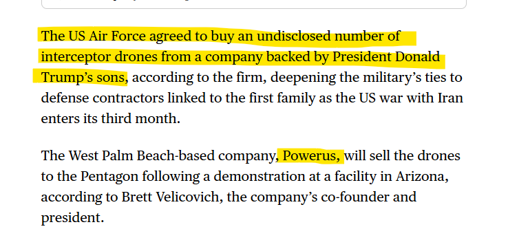 TradingSpaces01's tweet photo. At 14.4M shares in the float $PUSA has the smallest out of all these as well.... Trump connection (his sons are both invested and advisors), Already met with Air Force and they agreed to buy their drones... too much going for it not to double MC plus potentially MUCH more IMO...

Float:
$ZENA - 50.4M
$UMAC - 44.6M
$ONDS - 497M
$DPRO - 36.4M
$RCAT - 137.5M
$LASE - 26.4M