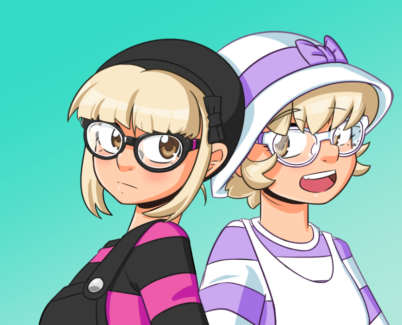 OmegaDez's tweet photo. If you're seeing this, please share your female glasses-wearing OCs!

I want to see all the cute bespectacled ladies you creative types have lovingly gifted to the world! https://t.co/Rj8xv7lJp0
