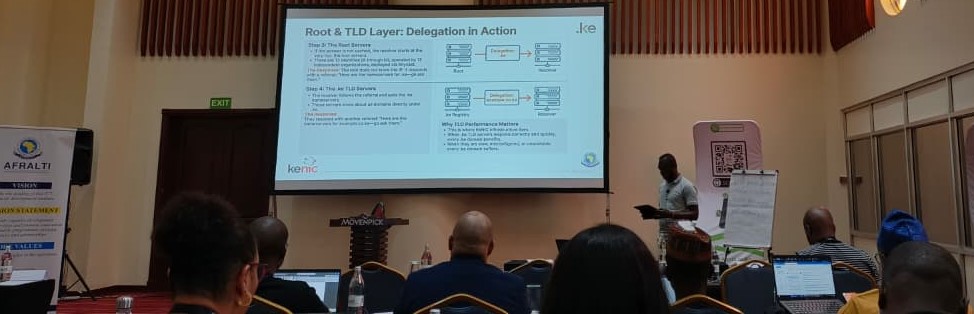 tecflax's tweet photo. Empowering Africa’s digital infrastructure! 
In partnership with @KeNIC , @AFRALTI  &amp;  @ICANN, TecFlax’s Technical Director facilitated an impactful Module on Advanced DNS Implementation for tech leaders across 8 African nations.
#OpenSourceSolutions #TechInnovation https://t.co/Wbq89vLYW6