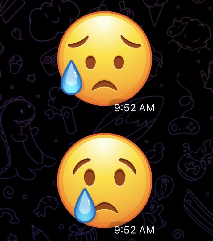 bonzerbarry's tweet photo. Double big crying emoji alert. This is unprecedented. https://t.co/Y1qRPUM9XJ
