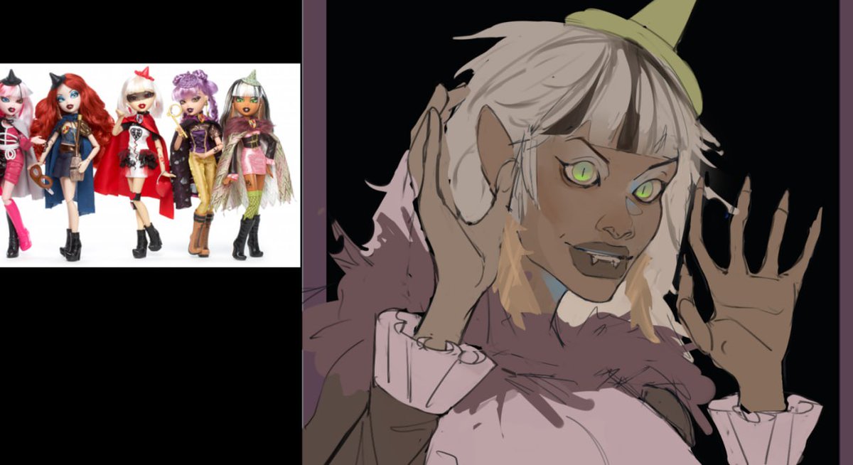 endiermun's tweet photo. Sashabella wip
Bratzillaz 4ever
#art #artistontwitter #bratzillaz #mga https://t.co/XSfjZfh195