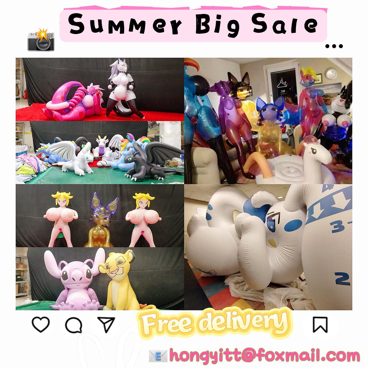abby_qian's tweet photo. 😍FREE DELIVERY😍
👏Welcome any custom design 👏
📧 hongyitt@foxmail.com

#inflatbale #customdesign #custom #balloon #pop #dragon https://t.co/jex5Neohig