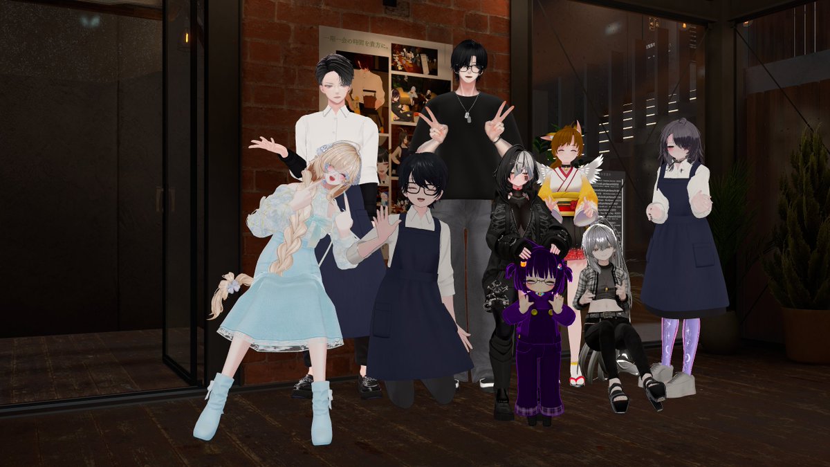 TwiceLapis's tweet photo. 本日のVRChat
#Rainy_Perch https://t.co/t9yvDvxPdb