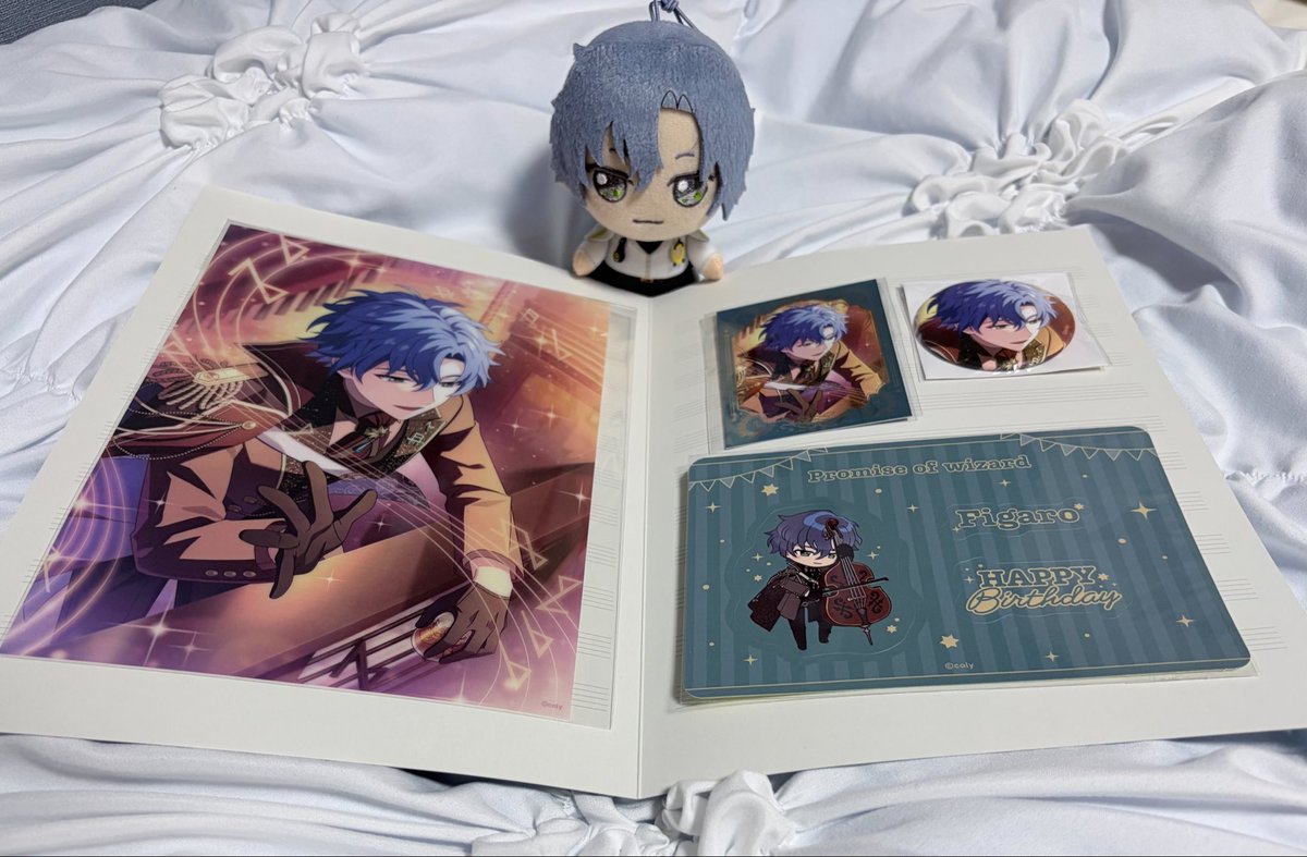 Figaro_sama's tweet photo. ハッピーバースデーおれ
けんじゃさまも ハッピーバースデー

#フィガロ生誕祭2026 
#フィガロ誕生祭2026
#まほやく_ぬい https://t.co/G5WIu5NH2D