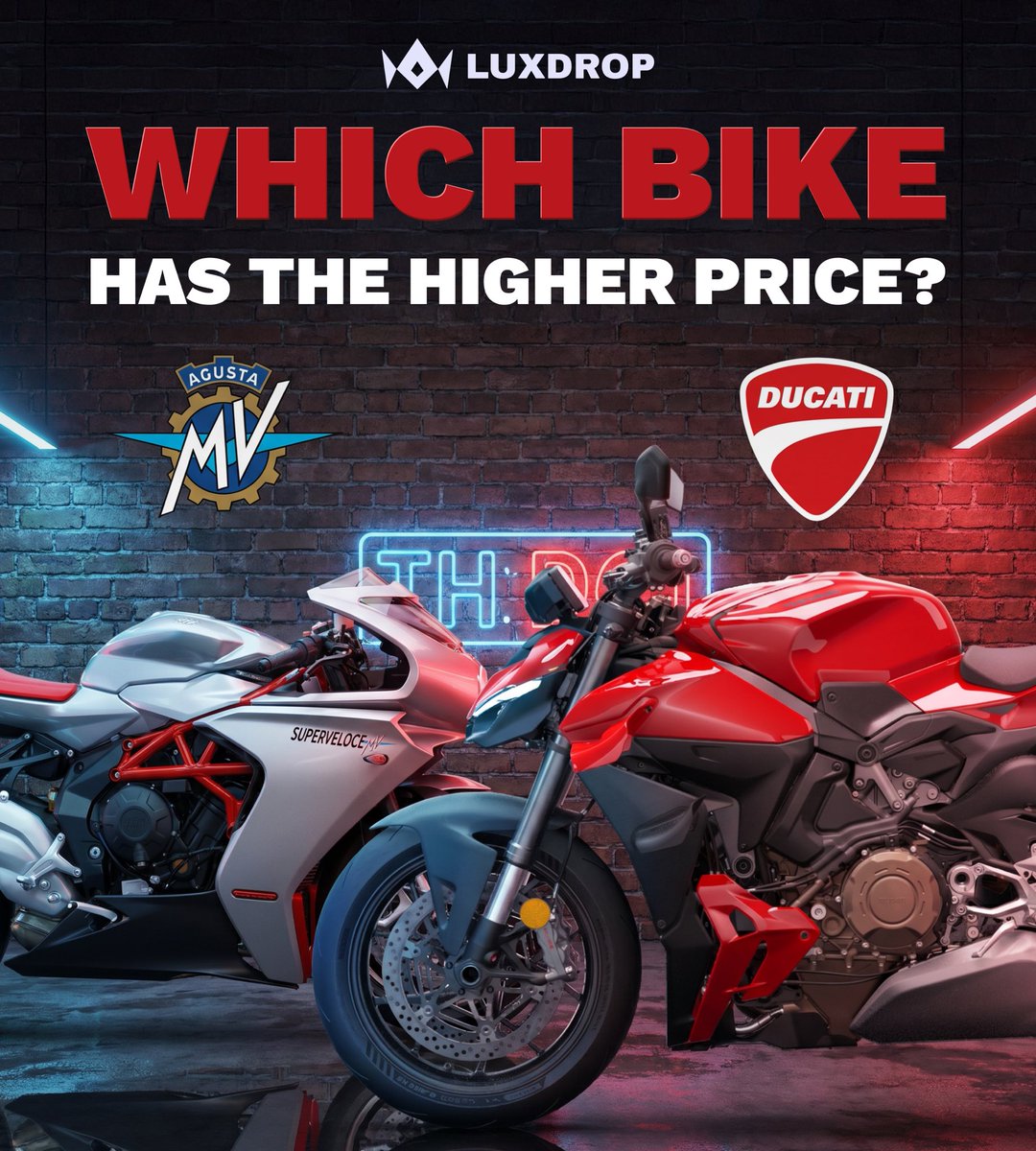 LuxDropCom's tweet photo. Can you guess which Bike has the higher price?

RT + Drop your guess and LuxDrop usernames below 👇🏻 https://t.co/3q9u5hpDyF