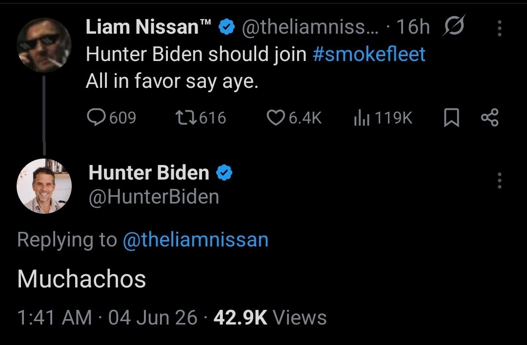 theliamnissan's tweet photo. One of us, one of us! #smokefleet https://t.co/zoZMCPtnZW